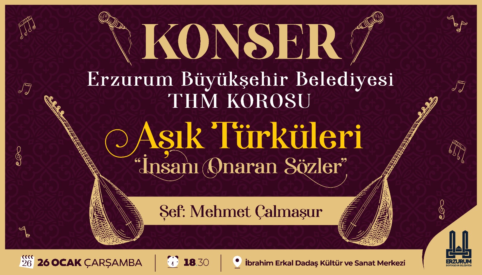 KONSER- Erzurum Büyükşehir Belediyesi THM KOROSU